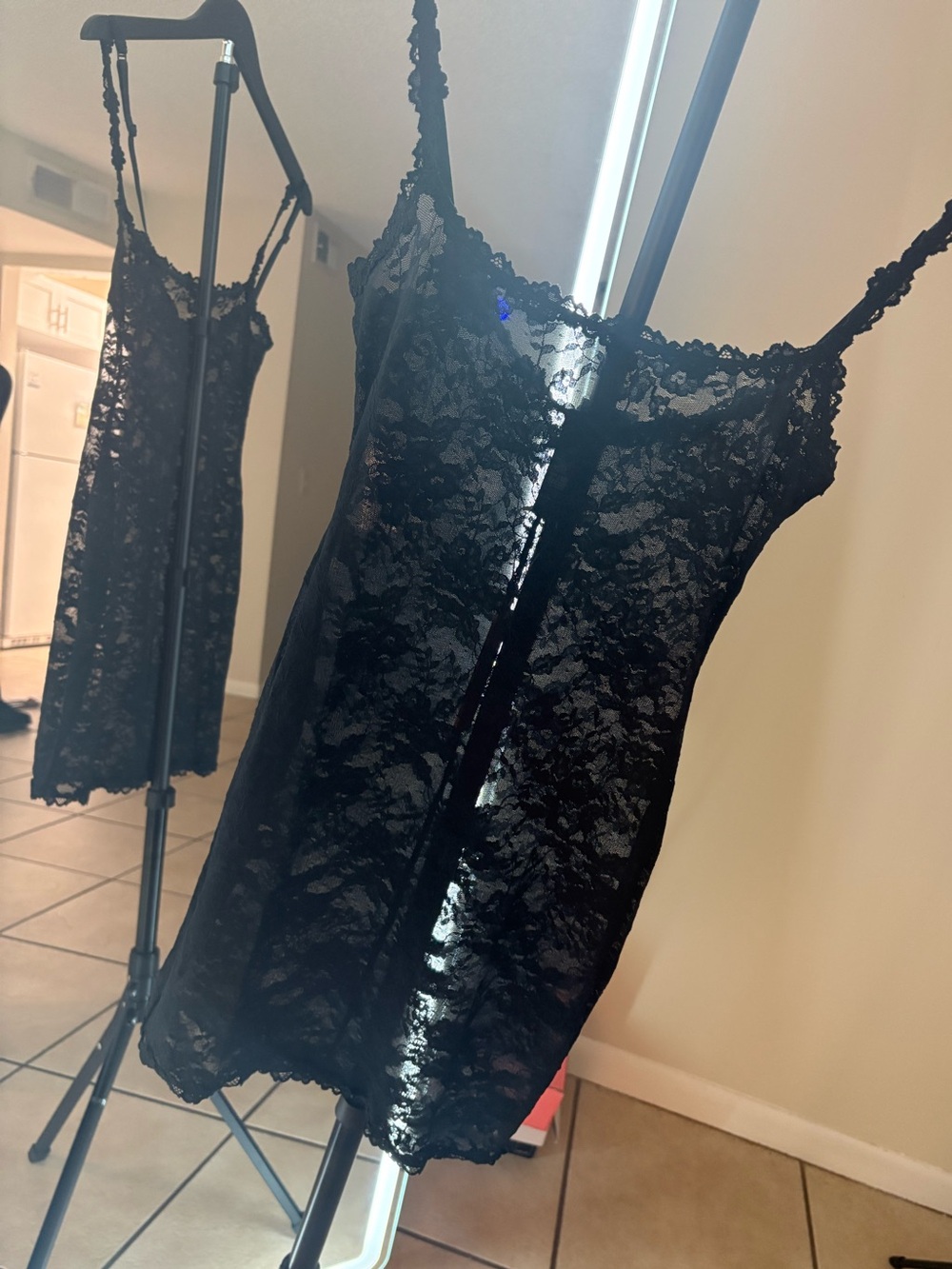 SKIMS STRETCH LACE INTIMATES SLIP DRESS π€π₯ - Picture 3 of 9